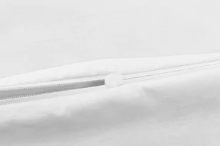 Poszewka Bawełna 50 x 60 Jednolita Ola Biel Biała - Poszewki na poduszki - miniaturka - grafika 4