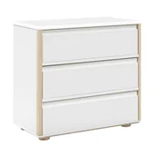 Komody dla dzieci - Komoda 3S niska Funflex MDF - miniaturka - grafika 1