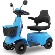 Skutery - Czterokołowy skuter elektryczny BILI BIKE SHINO G6 NEO 350W 20Ah, niebieski - miniaturka - grafika 1