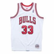 Koszykówka - Mitchell & Ness, T-shirt męski, NBA Chicago Bulls Scottie Pippen Swingman, rozmiar S - miniaturka - grafika 1