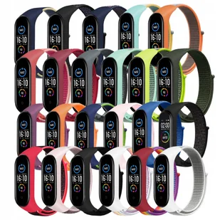 23x PASEK ZAMIENNY DO XIAOMI MI BAND 5/6 ZESTAW - Akcesoria do smartwatchy - miniaturka - grafika 1