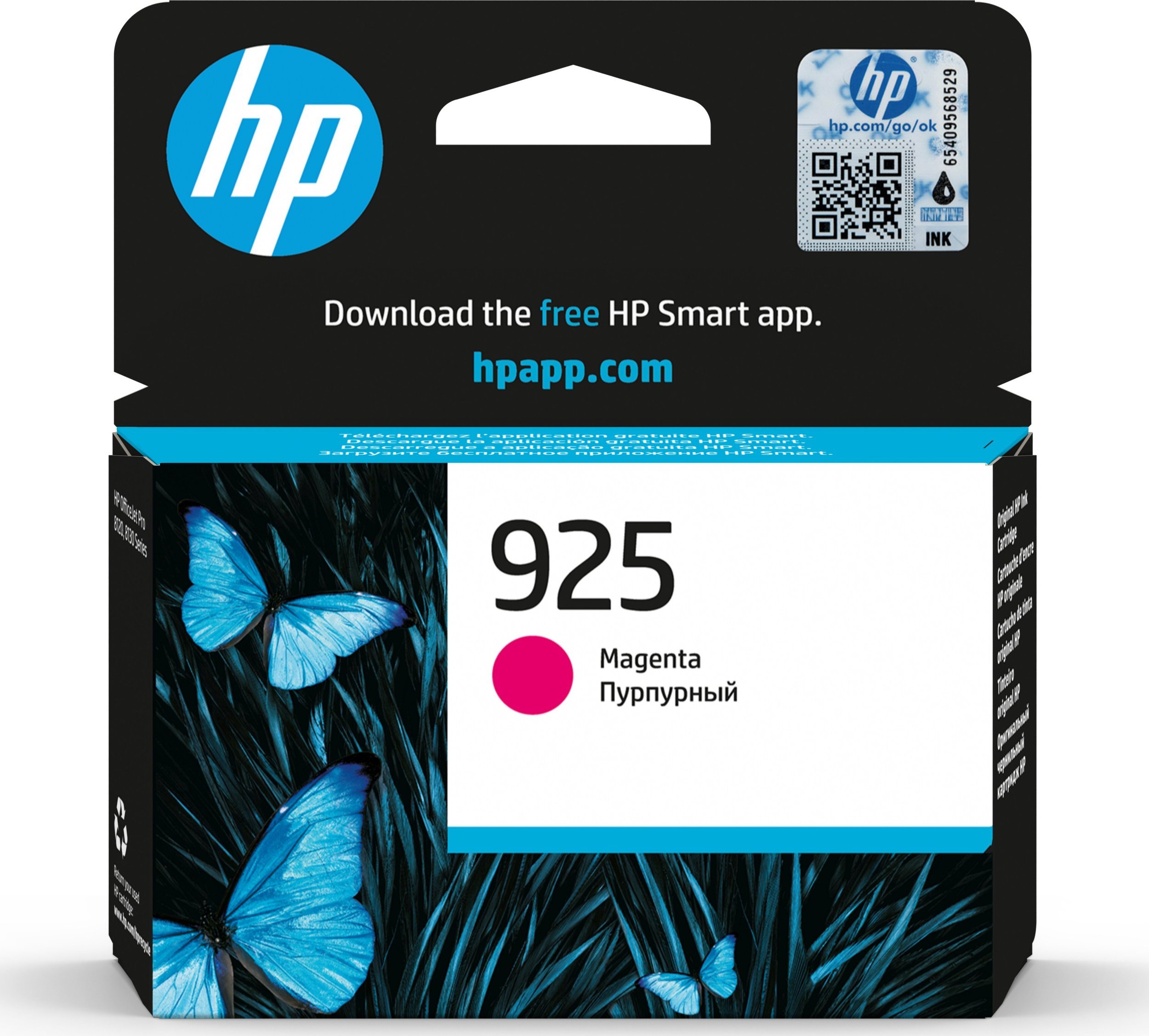 Tusz HP HP 925 - Magenta - original - Officejet - Tintenpatrone
