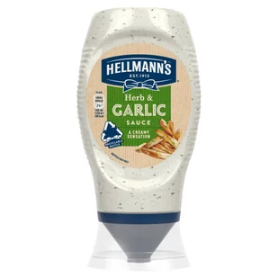 Hellmanns Sos z czosnkiem i natką pietruszki 250 ml - Sosy w słoikach - miniaturka - grafika 1