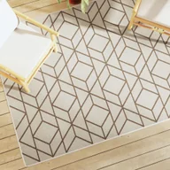 Dywany - Dywan z krótkim włosiem, kolorowy, 160x230 cm, antypoślizgowy - miniaturka - grafika 1