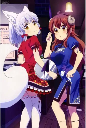 Plakat Anime Machikado Mazoku MM_008 A3 (custom)
