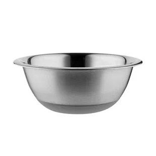 Miska nierdzewna z silikonowym dnem 22 cm 1,7 l srebrny - Miski i półmiski - miniaturka - grafika 1