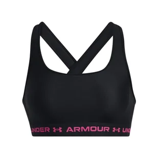 Under Armour Damski biustonosz sportowy z krzyżowanymi plecami, nieprzejrzysty - Biustonosze - miniaturka - grafika 1