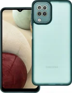 Etui i futerały do telefonów - OEM Futerał VARIETE do SAMSUNG A12 / M12 ciemnozielony - miniaturka - grafika 1