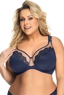 Biustonosze - Gorsenia Luisse K441 biustonosz - granatowy 90I - miniaturka - grafika 1