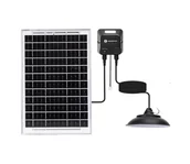 Lampy sufitowe - Aigostar - LED Żyrandol solarny LED/70W/12V 6000 mAh 6500K śr. 23,5 cm - miniaturka - grafika 1