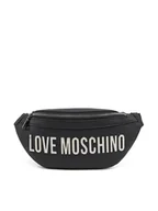 Nerki - LOVE MOSCHINO Saszetka nerka JC4195PP1MKD000B Czarny - miniaturka - grafika 1