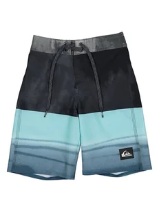Quiksilver Szorty kąpielowe w kolorze czarno-błękitnym - Spodenki damskie - miniaturka - grafika 1