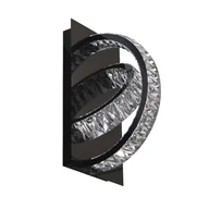Lampy ścienne - Lampa ścienna LED 10W TULA MX3274-2-3BCT Zuma Line - miniaturka - grafika 1