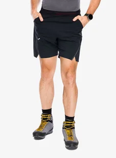 Spodenki Salewa Pedroc 2 DST Shorts - black out - Odzież trekkingowa męska - miniaturka - grafika 1
