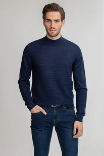 Sweter OTTAVIO 01036B75PRA - Swetry męskie - miniaturka - grafika 1