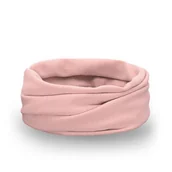 Apaszki i szaliki damskie - PaMaMi, Szalik/komin damski, pudrowy róż - miniaturka - grafika 1