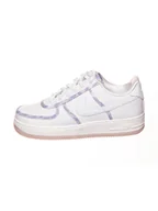 Trampki damskie - Nike Sneakersy "Air Force 1 Low" w kolorze biało-fioletowym - miniaturka - grafika 1