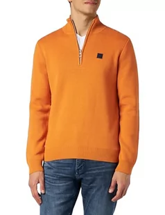 TOM TAILOR sweter męski, 32243 – Tomato Cream Orange, M - Swetry męskie - miniaturka - grafika 1