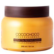 Maski do włosów - COCOCHOCO Professional COCO Choco Keratin naprawy maska do włosów 250 ML | bez Sulfate | bez parabenów | Vegan CC_Rmsk_250 - miniaturka - grafika 1