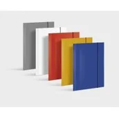 Teczki i skoroszyty - Vaupe Teczka z gumką 1 A4 żółta 450g 302/08/T) - miniaturka - grafika 1