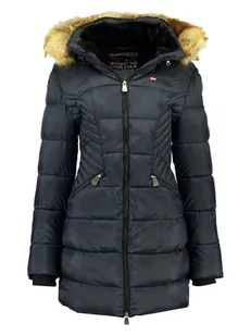 Geographical Norway Płaszcz zimowy "Abeille" w kolorze granatowym - Kurtki damskie - miniaturka - grafika 1