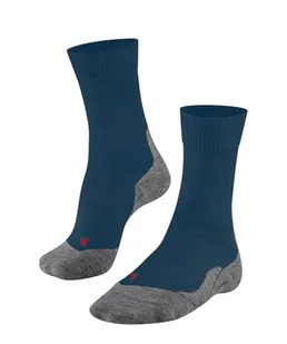 FALKE Mężczyźni Skarpety do wędrówek TK5 Wander M So Wełna przeciw pęcherzom cienkie 1 Para, Niebieski Blue Pond 6598, 39-41 - Skarpetki damskie - miniaturka - grafika 1