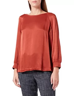 s.Oliver BLACK LABEL Damska bluza 10.2.20.10.100.2122069, pomarańczowa, 34 - Bluzy damskie - miniaturka - grafika 1