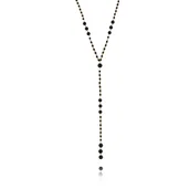 Naszyjniki - Naszyjnik z onyksów z kolekcji Dalila (C23/ZWE/33/1AU) - miniaturka - grafika 1