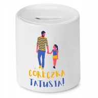 Skarbonki - Dla Skarbnika Skarbonka na Urodziny Na Prezent z Nadrukiem ze Zdjęciem + Opakowanie na prezent (wzór 02) - miniaturka - grafika 1