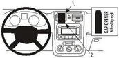 Uchwyty samochodowe do telefonów - ProClip do Volkswagen Golf V 04-06 - miniaturka - grafika 1