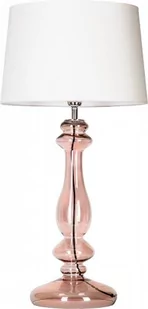4concepts Lampa stołowa VERSAILLES TRANSPARENT COPPER L204461228 - Lampy stojące - miniaturka - grafika 1