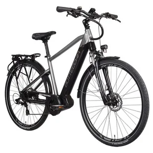 BOTTECCHIA Rower elektryczny BOTTECCHIA E-City Evo Man M19 28 cali męski Czarno-szary Raty BOTTECH BE21074839 - Rowery elektryczne - miniaturka - grafika 1