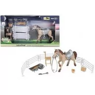 Figurki dla dzieci - Zestaw koń z zagrodą - miniaturka - grafika 1