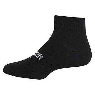 Reebok Active Foundation Skarpety do kostki, czarne, L, Czarny, L - Skarpetki damskie - miniaturka - grafika 1