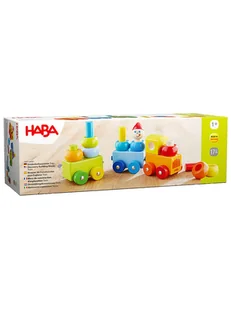 Haba Klocki odkrywcze "Pociąg" - 12 m+ - Klocki - miniaturka - grafika 1