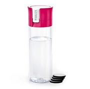 Butelki filtrujące - BRITA Fill & Go butelka-różowa 0.6l + 4 wkłady filtrujące - miniaturka - grafika 1