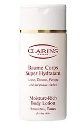 Clarins Intensywnie nawilżający balsam do ciała Moisture Rich Body Lotion with Shea Butter (Dry Skin) 200ml - Balsamy i kremy do ciała - miniaturka - grafika 1