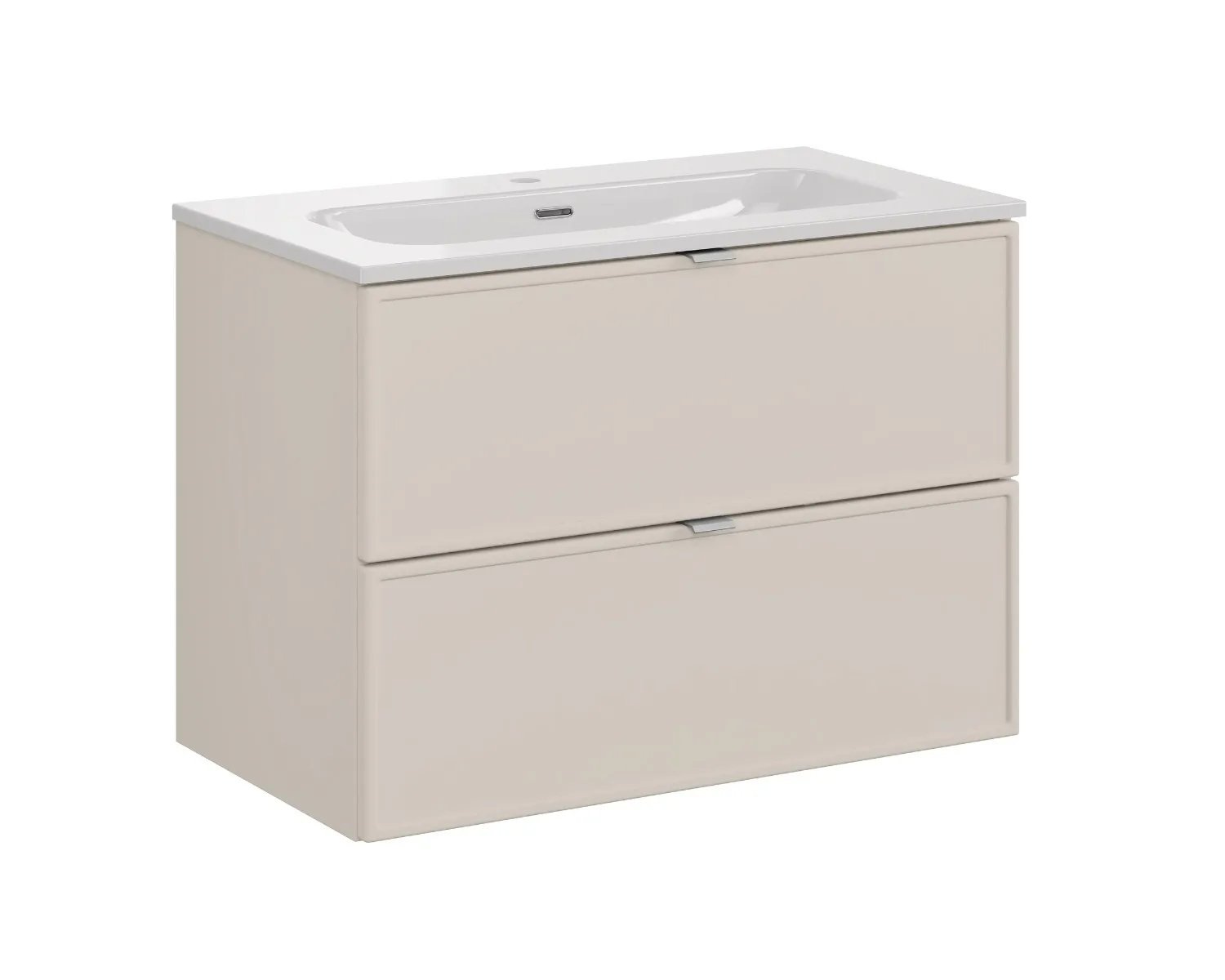 Szafka łazienkowa BELLA CASHMERE 82-80-2S 80cm kaszmirowa z umywalką