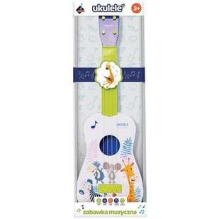Askato Gitara ukulele zielona - Askato - Instrumenty muzyczne dla dzieci - miniaturka - grafika 1