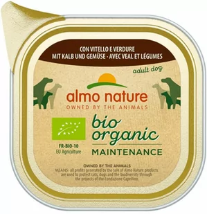 Almo Nature Daily Menu Bio Paté 6 X 100 G - Cielęcina Z Warzywami - Mokra karma dla psów - miniaturka - grafika 1