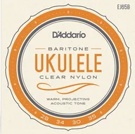 Akcesoria do instrumentów smyczkowych - D'Addario D'Addario EJ65B Baritone Pro-Arte niestandardowe wytłaczane nylonowe struny ukulele EJ65B - miniaturka - grafika 1