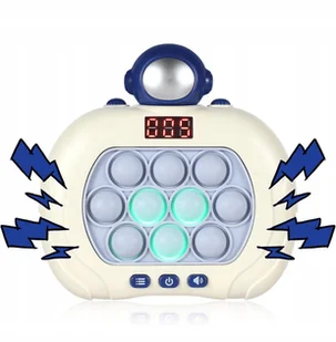 ELEKTRONICZNA GRA WHACK MOLE, ZABAWKA SENSORYCZNA, PREZENT DLA DZIECI - Zabawki sensoryczne - miniaturka - grafika 1