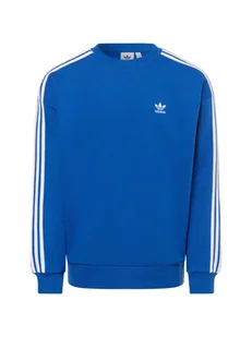 adidas Originals Bluza męska Mężczyźni Bawełna niebieski jednolity, S - Bluzy męskie - miniaturka - grafika 1