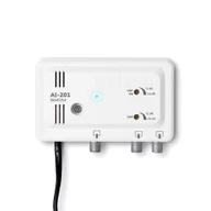 Wzmacniacze antenowe - wzmacniacz dom ALCAD AI-201 VHF UHF 16dB - miniaturka - grafika 1