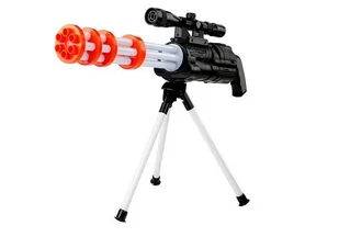 Karabin Snajperski na Baterie Działko Obrotowe Policyjne 62 cm - Zabawki militarne - miniaturka - grafika 3