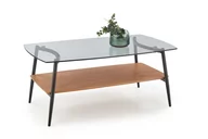 Ławy i stoliki kawowe - ANASTASIA ŁAWA CZARNY/DĄB ZŁOTY - miniaturka - grafika 1