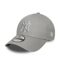 Czapki męskie - Czapki New Era Model New York Yankees Mlb Outline 9forty Kolor Szary - miniaturka - grafika 1