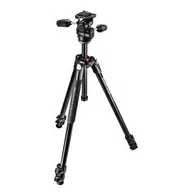 Akcesoria fotograficzne - Statyw Manfrotto 290 Xtra + głowica 3W MK290XTA3-3W - miniaturka - grafika 1