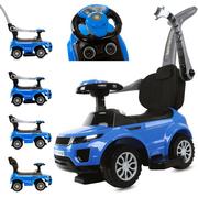 Jeździki dla dzieci - Sun Baby baby Jeździk Sport car niebieski Baby J05.016.1.2 J05.016.1.2 - miniaturka - grafika 1