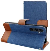 Etui i futerały do telefonów - Kabura JEANS Book do XIAOMI Redmi Note 14 PRO 5G / 14 PRO PLUS 5G niebieski - miniaturka - grafika 1